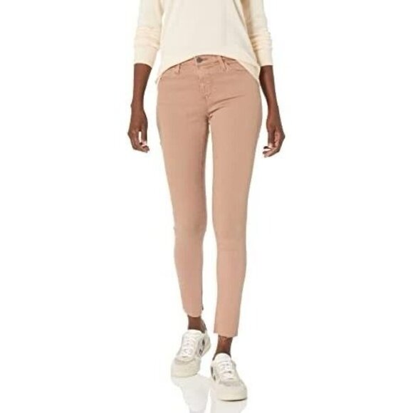 Adriano Goldschmied Pink The Legging Ankle siper sinny  Frayed Hem Jeans Size 27 - Picture 1 of 13